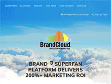 Tablet Screenshot of brandcloud.com